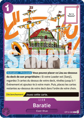 Carte One Piece Baratie OP12-080 C