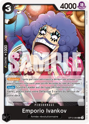 Carte One Piece Emporio Ivankov OP12-084 UC