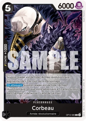 Carte One Piece Corbeau OP12-085 C
