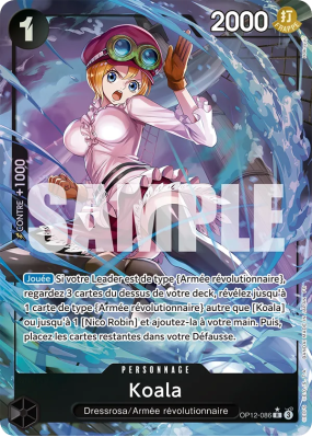 Carte One Piece Koala OP12-086 R ALT ART