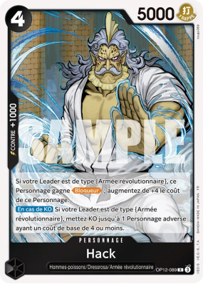 Carte One Piece Hack OP12-089 R