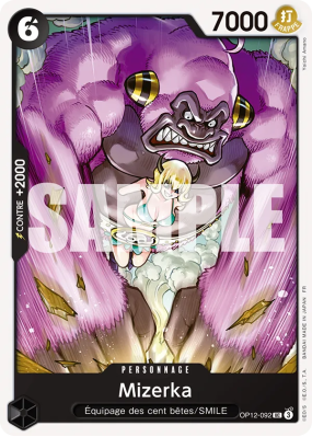 Carte One Piece Mizerka OP12-092 UC