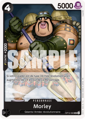 Carte One Piece Morley OP12-093 UC
