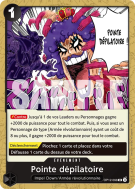 Carte One Piece Pointe dépilatoire OP12-098 UC