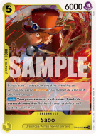 Carte One Piece Sabo OP12-100 R