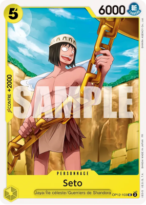 Carte One Piece Seto OP12-103 UC