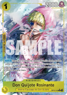 Carte One Piece Don Quijote Rosinante OP12-108 R ALT ART