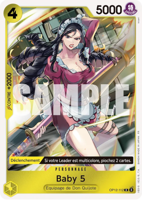 Carte One Piece Baby 5 OP12-112 R