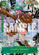 Carte One Piece Jewelry Bonney OP12-118 SEC MANGA RARE