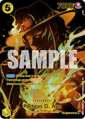 Carte One Piece Portgas D. Ace ST13-011 SP CARD