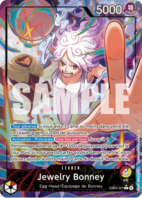 Carte One Piece Jewelry Bonney EB04-001 L ALT ART