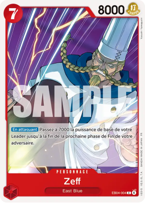 Carte One Piece Zeff EB04-004 C