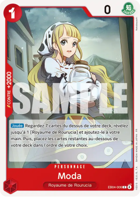 Carte One Piece Moda EB04-006 C