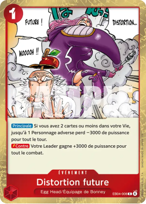 Carte One Piece Distortion future EB04-008 R