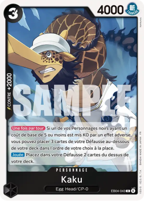 Carte One Piece Kaku EB04-043 R