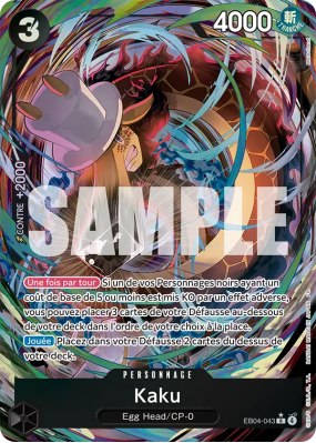 Carte One Piece Kaku EB04-043 R ALT ART