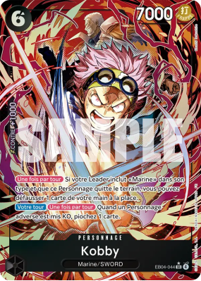 Carte One Piece Kobby EB04-044 SR ALT ART