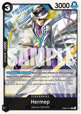 Carte One Piece Hermep EB04-047 R