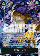 Carte One Piece Rob Lucci EB04-048 SR ALT ART