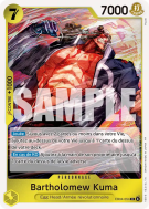 Carte One Piece Bartholomew Kuma EB04-054 R