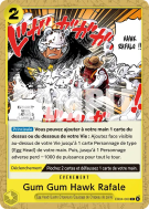 Carte One Piece Gum Gum Hawk Rafale EB04-060 C