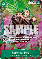 Carte One Piece Roronoa Zoro OP13-037 TR