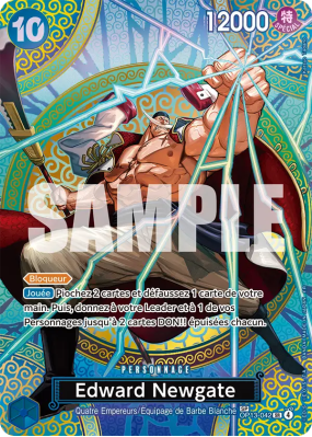 Carte One Piece Edward Newgate OP13-042 SP CARD
