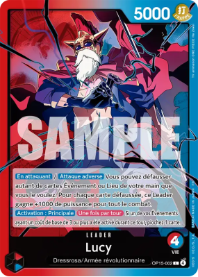 Carte One Piece Lucy OP15-002 L