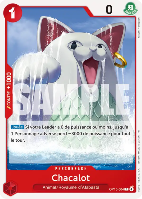 Carte One Piece Chacalot OP15-004 C