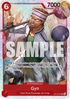 Carte One Piece Gyn OP15-007 SR