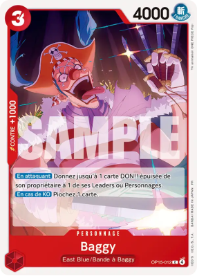 Carte One Piece Baggy OP15-012 C