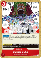 Carte One Piece Barrier Bulls OP15-019 UC