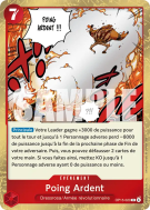 Carte One Piece Poing Ardent OP15-020 R