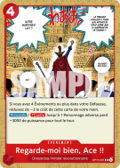 Carte One Piece Regarde-moi bien, Ace !! OP15-021 UC