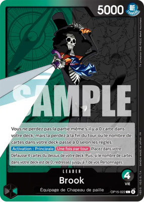Carte One Piece Brook OP15-022 L