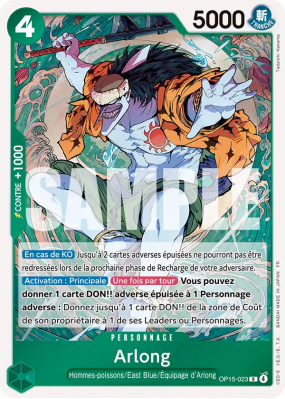 Carte One Piece Arlong OP15-023 R