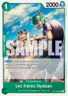 Carte One Piece Les frères Nyaban OP15-028 UC