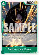 Carte One Piece Bartholomew Kuma OP15-029 C