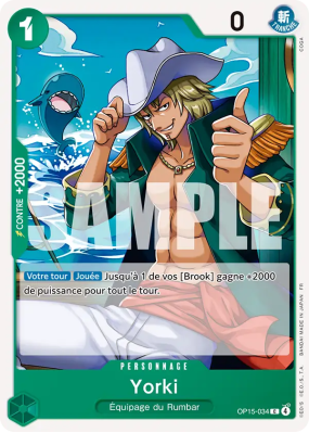 Carte One Piece Yorki OP15-034 C