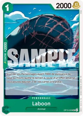 Carte One Piece Laboon OP15-035 UC