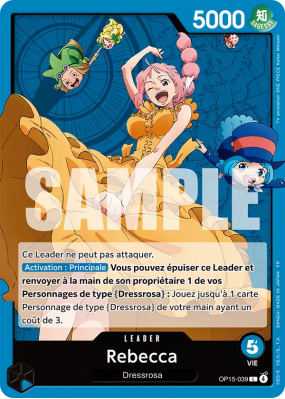 Carte One Piece Rebecca OP15-039 L