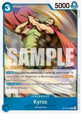 Carte One Piece Kyros OP15-042 R