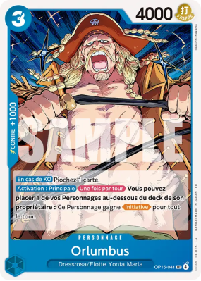 Carte One Piece Orlumbus OP15-041 UC