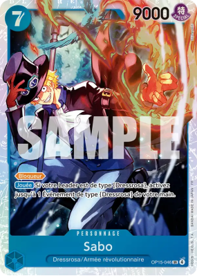 Carte One Piece Sabo OP15-046 SR