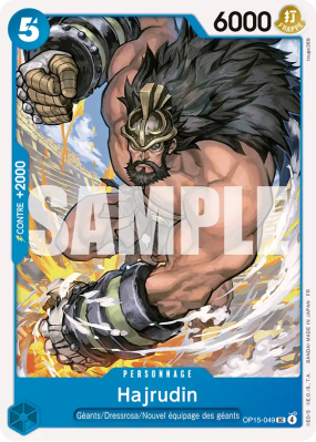 Carte One Piece Hajrudin OP15-049 UC