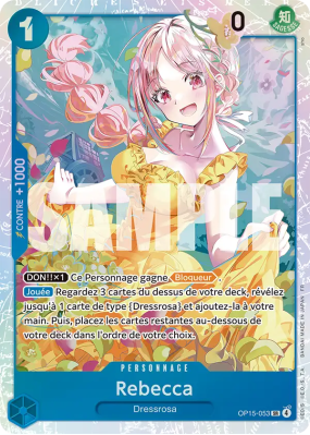 Carte One Piece Rebecca OP15-053 SR
