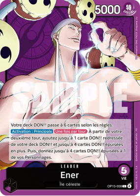 Carte One Piece Ener OP15-058 L