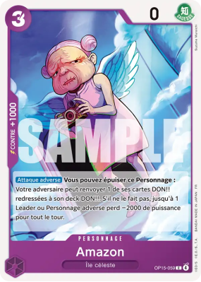 Carte One Piece Amazon OP15-059 C