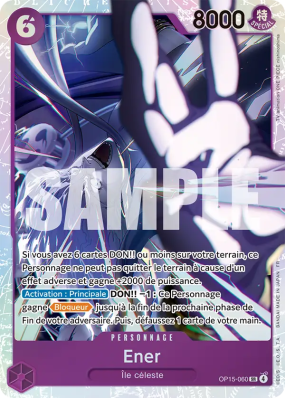 Carte One Piece Ener OP15-060 SR