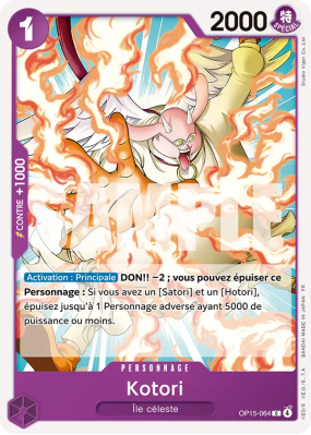 Carte One Piece Kotori OP15-064 C